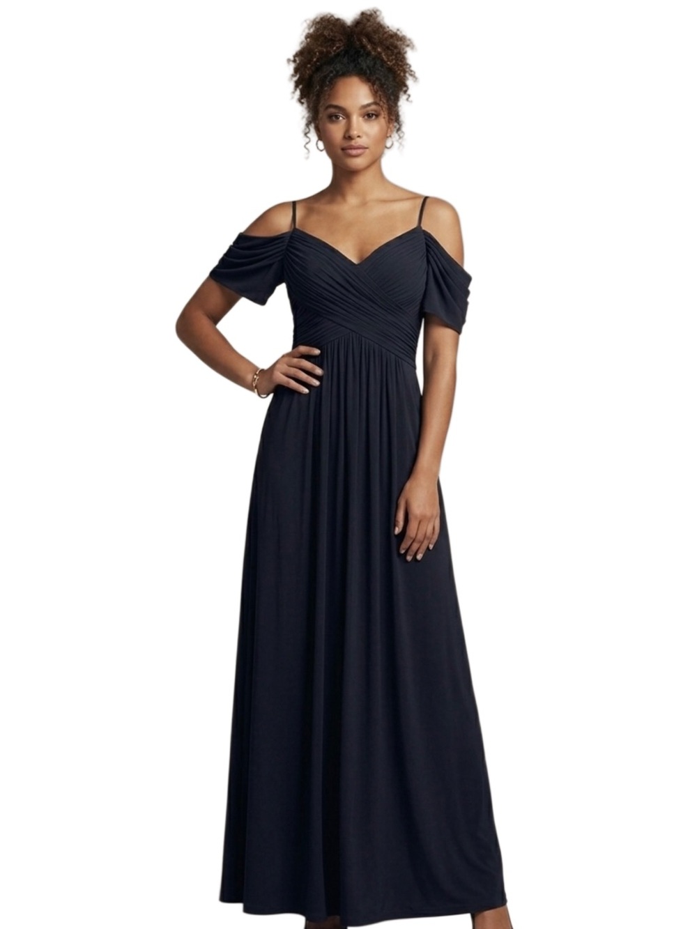 Laundry by Shelli Segal Black Cold Shoulder
Gown-Sz 6